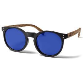 Oculos Escuros Lizard Wood One Size Black / Brown