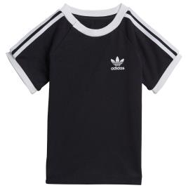Camiseta Manga Curta 3 Stripes 98 cm Black / White