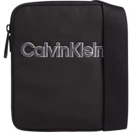 Calvin Klein Accessories Crossbody Code Repreve Flatpas One Size Ck Black