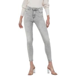 Jeans Mila Life High Waist Skinny Ankle 31 Light Grey Denim
