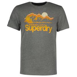 Superdry Camiseta De Manga Curta Core Logo Great Outdoors S Grey Grit