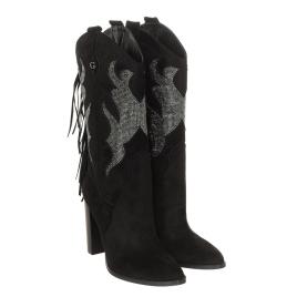 Botas De Salto Alto  EU 35 Black