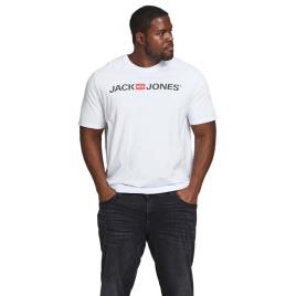 Camiseta De Manga Curta Corp Logo 6XL White