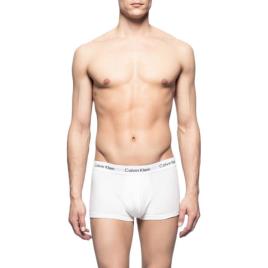 Calvin Klein Underwear Baixo Crescimento Boxer 3 Unidades S White