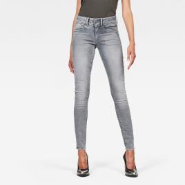 G-star Jeans Lynn Mid Waist Skinny 32 Faded Industrial Grey