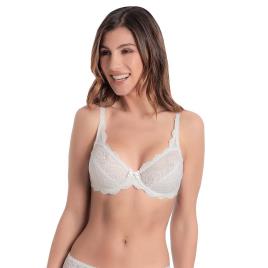 Playtex Sutiã Underwire Flower Elegance 115 White