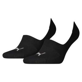 Meias Footie 2 Pares EU 43-46 Black