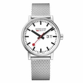 Relógio Evo2 Big 40 mm White / Stainless Steel Mesh