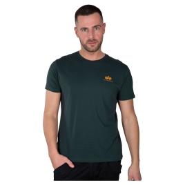 Camiseta De Manga Curta Basic Small Logo 2XL Dark Petrol