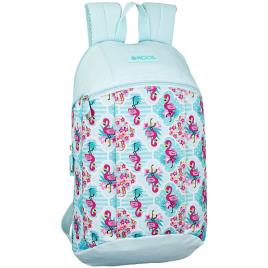 Mochila Moos Flamingo Mini 8.6l One Size Turquoise / Pink