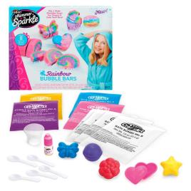 Cra-z-art Kit Para Fazer Bombas De Banho Shimmer ´n Sparkle Rainbow Bubble Bars 8 Years Multicolour