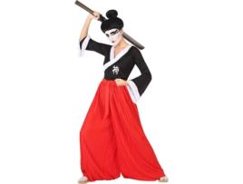 Fato de Mulher DISFRAZZES Guerreira Japonesa (Tam: S - 34/38)