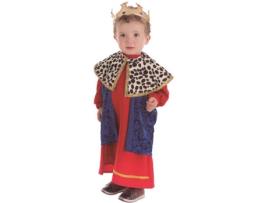 Fato de Bebé  Rei Mago Vermelho E Azul (Tam: 6 a 12 meses)