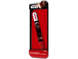 Esferográfica KIDSLICEN Star Wars Episodio VII (4 Cores - Multicor)
