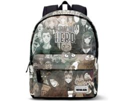 Mochila KARACTERMANIA Virtual Hero Cinzento Escuro (42x30x20cm)