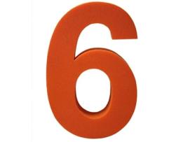 Tapete Flutuante  Números Vermelho