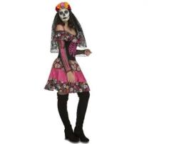 Fato de Mulher  Dia dos Mortos (Tam: M/L)