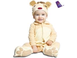 Fato de Bebé  Urso (Tam: 0-6 meses)