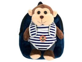 Mochila MUNICH Hug Me Peluche Mono 28cm