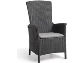 Cadeira de Jardim Reclinável  Vermont Graphite