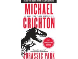 Livro Jurassic Park de Michael Crichton