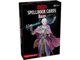 Jogo de Cartas  D&D Spellbook Cards: Bard (Inglês - Idade Mínima: 8)