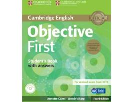 Livro Objective First Student's Book Pack (Student's Book With Answers With Cd-Rom And Class Audio Cds(2)) 4th Edition de Annette Capel