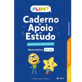 LEYA Livro ‘PLIM! Caderno de Apoio ao Estudo – Matemática’ – 3º Ano