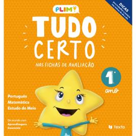 Livro ‘PLIM! Tudo Certo nas Fichas de Avaliação‘– 1º. Ano