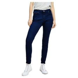 Jeans Nora Mid Rise Skinny 28 Avenue Dark Blue Stretch