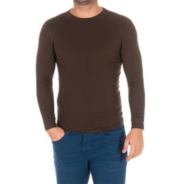 Camiseta De Manga Comprida 1625 40 Dark Brown