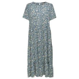 Vestido Abigail Life Midi 38 Night Sky / Aop Abigail Mini Flowers