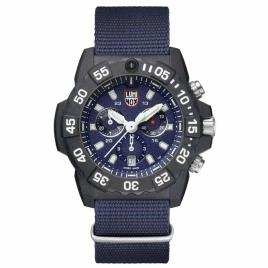 Relógio Navy Seal Chronograph 3583 45 mm Blue / White