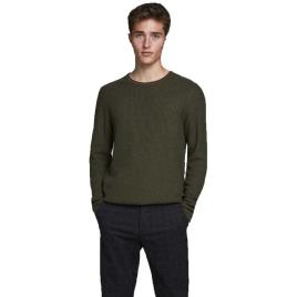 Agasalho Blucarlos Knit S Olive Night / Detail Melange