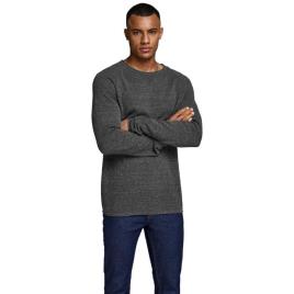 Agasalho Hill Knit Crew S Dark Grey Melange