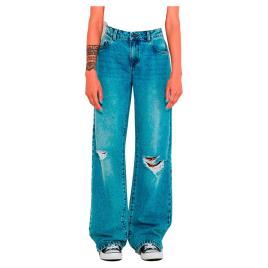 Jeans De Cintura Normal Amanda Dest Vi141 25 Light Blue Denim
