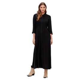 Vestido Longo Savanna 2XL Black
