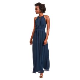 Vestido Maxi Halter Neck Milina 40 Total Eclipse-14052647-TotalEclipse