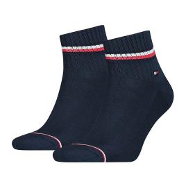 Meias Iconic Quarter 2 Pares EU 47-49 Dark Navy