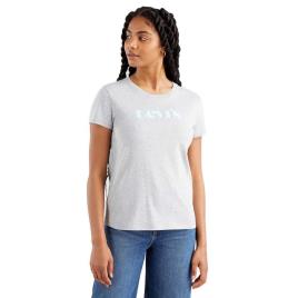 Levi´s ® Camiseta Manga Curta The Perfect M Seasonal Mv Logo Greys