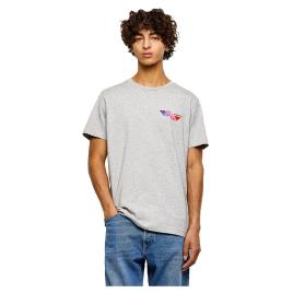 Diesel Camiseta De Manga Curta Diegos K11 L Grey Melange (No Bros)
