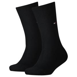 Meias Basic 2 Pares EU 23-26 Black