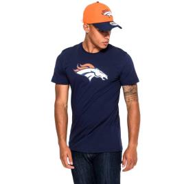 Camiseta Manga Corta Denver Broncos Team Logo 4XL Oceanside Blue