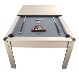 Billar Harmony Convertible En Mesa Con Accesorios One size Grey