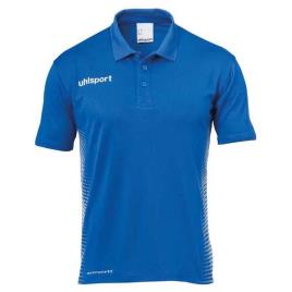 Polo Manga Corta Score 152 cm Azure Blue / White