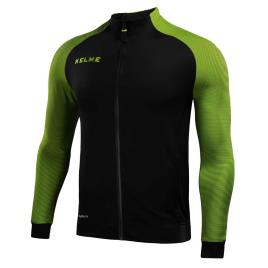Kelme Sudadera Con Cremallera Montes 4XL Black / Neon Yellow