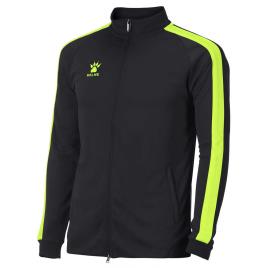 Sudadera Con Cremallera Global 2XL Black / Lime