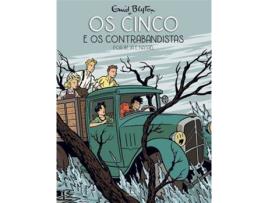 Livro Os Cinco e os Contrabandistas de Enid Blyton