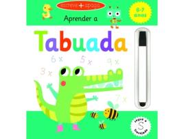 Livro Aprender A Tabuada: Escreve E Apaga de Vários Autores (Ano de Edição - 2020)