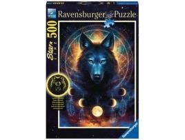 Puzzle  Lobo Brilhante (500 Peças)